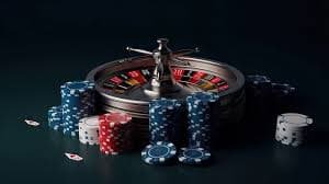 European Roulette meja dengan 37 slot di studio dealer gorebox